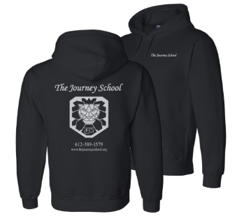 The Journey School hooded sweatshirt